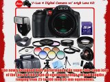 Leica 18191 V-LUX 4 Digital Camera With CS Ultimate Accessory Kit: Includes High Definition