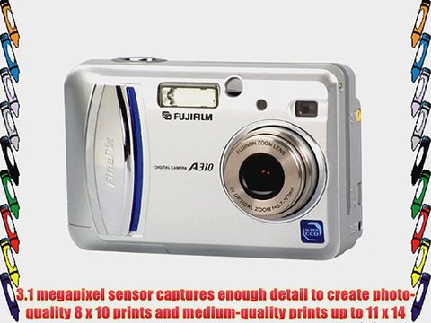 Fujifilm FinePix A310 3.1 MP Digital Camera w/ 3x Optical Zoom