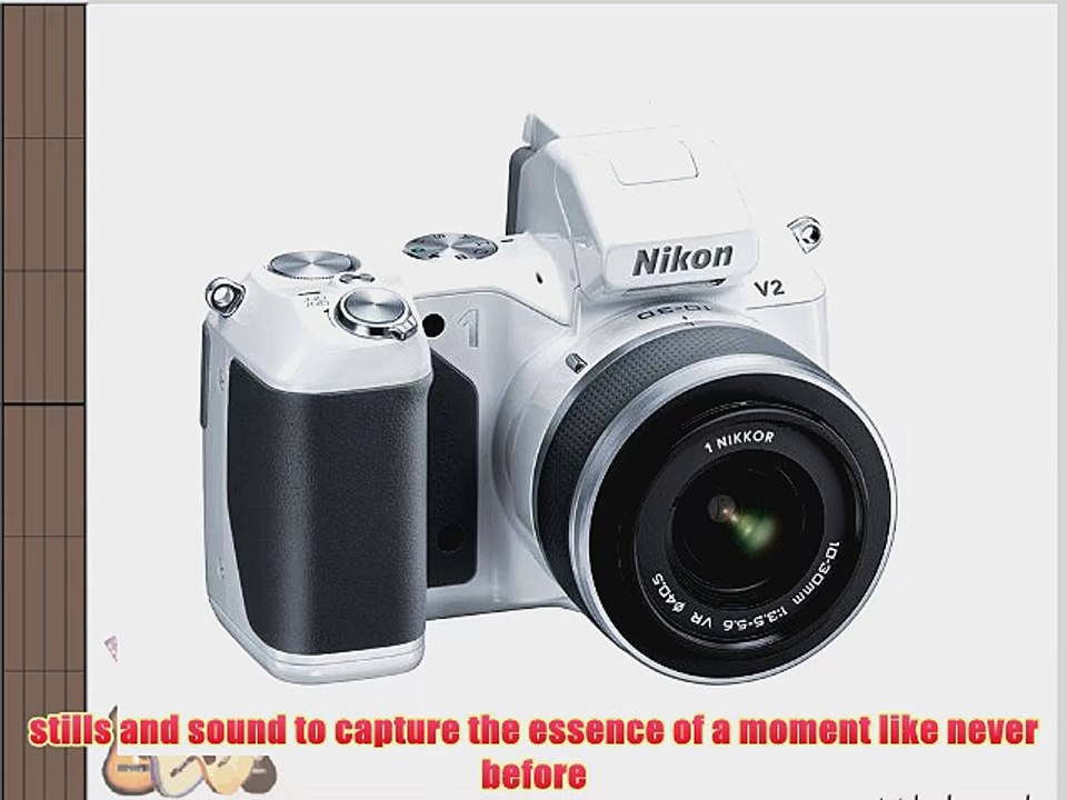 Nikon 1 V2 14.2 MP HD Digital Camera with 10-30mm