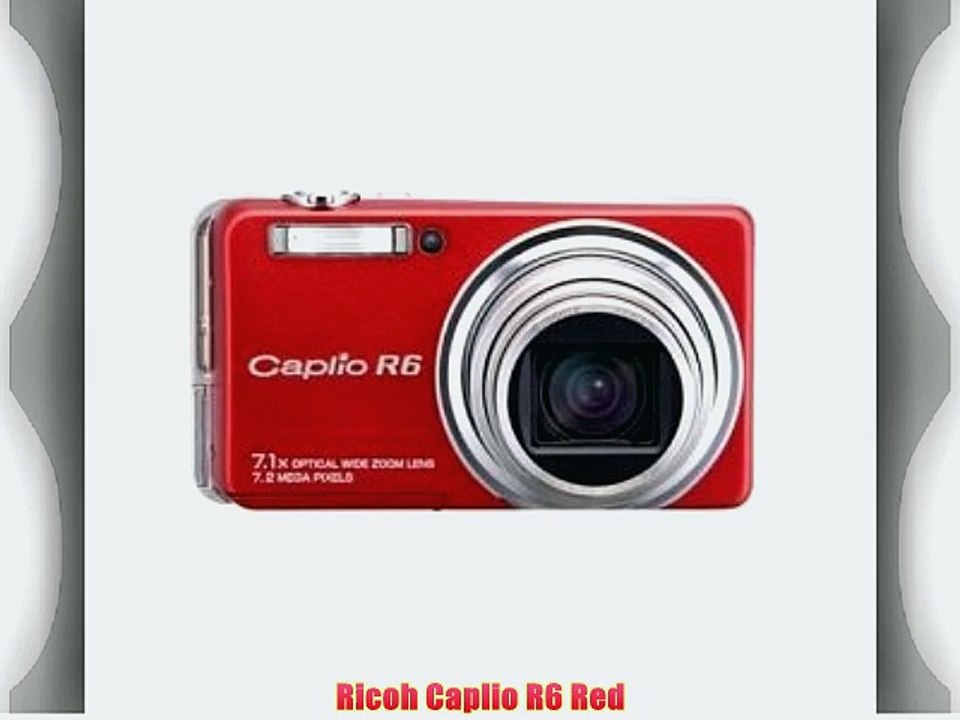 Ricoh Caplio R6 Red