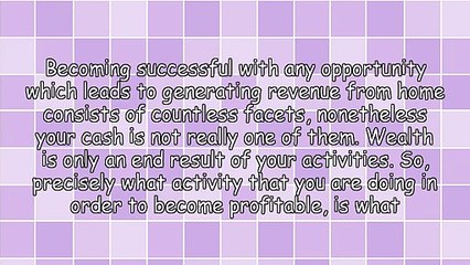 Exactly Why Making Money At Home Is Important