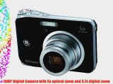 GE A1050-BK 10MP Digital Camera with 5X Optical Zoom and 2.5 Inch LCD with Auto Brightness-