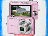 Casio Exilim EX-Z1080 10MP Digital Camera with 3x Anti-Shake Optical Zoom (Pink)