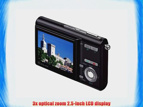 Casio Exilim EX-Z60BK 6MP Digital Camera with 3x Optical Zoom (Black)