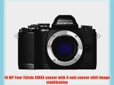 Olympus OM-D E-M10 Compact System Camera (Black)- Body only