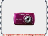 Panasonic Lumix DMC-S3 14.1 MP Digital Camera with 4x Optical Image Stabilized Zoom with 2.7-Inch