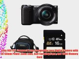 Sony NEX-5TL Compact Interchangeable Lens Digital Camera with 16-50mm Power Zoom Lens Soft