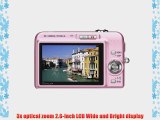 Casio Exilim EX-Z1050 10.1MP Digital Camera with 3x Anti Shake Optical Zoom (Pink)