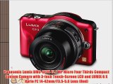 Panasonic Lumix DMC-GF3X 12.1 MP Micro Four Thirds Compact System Camera with 3-Inch Touch-Screen