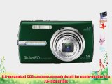Olympus Stylus 830 8MP Digital Camera with Dual Image Stabilized 5x Optical Zoom (Green)