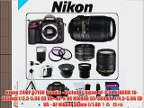 Nikon 24MP D7100 Bundle - Includes Nikon AF-S DX NIKKOR 18-105mm f/3.5-5.6G ED VR - AF-S DX
