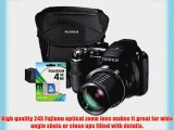 Fuji 600011995 Finepix S4200 Digital Camera Bundle 14 Mp 24x Optical Zoom 6.7x Digital Zoom