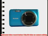 Kodak EasyShare M583 14 MP Digital Camera with 8x Optical Zoom and 3-Inch LCD - Blue