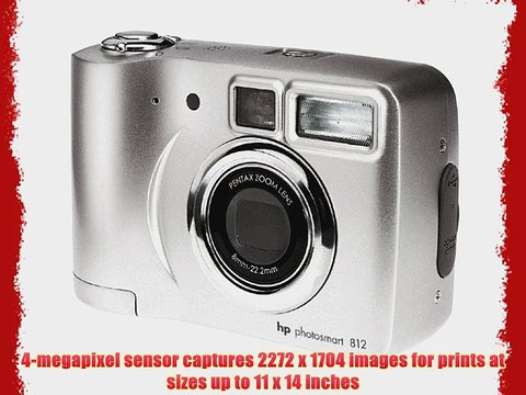 HP PS812 4MP Digital Camera w/ 3x Optical Zoom