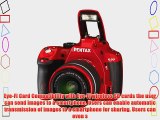 Pentax K-50 16MP Digital SLR Camera Kit with DA L 18-55mm WR f3.5-5.6 Lens (Red)