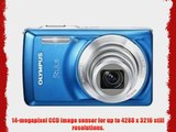 Olympus Stylus 7030 14 Megapixel Digital Camera - Blue