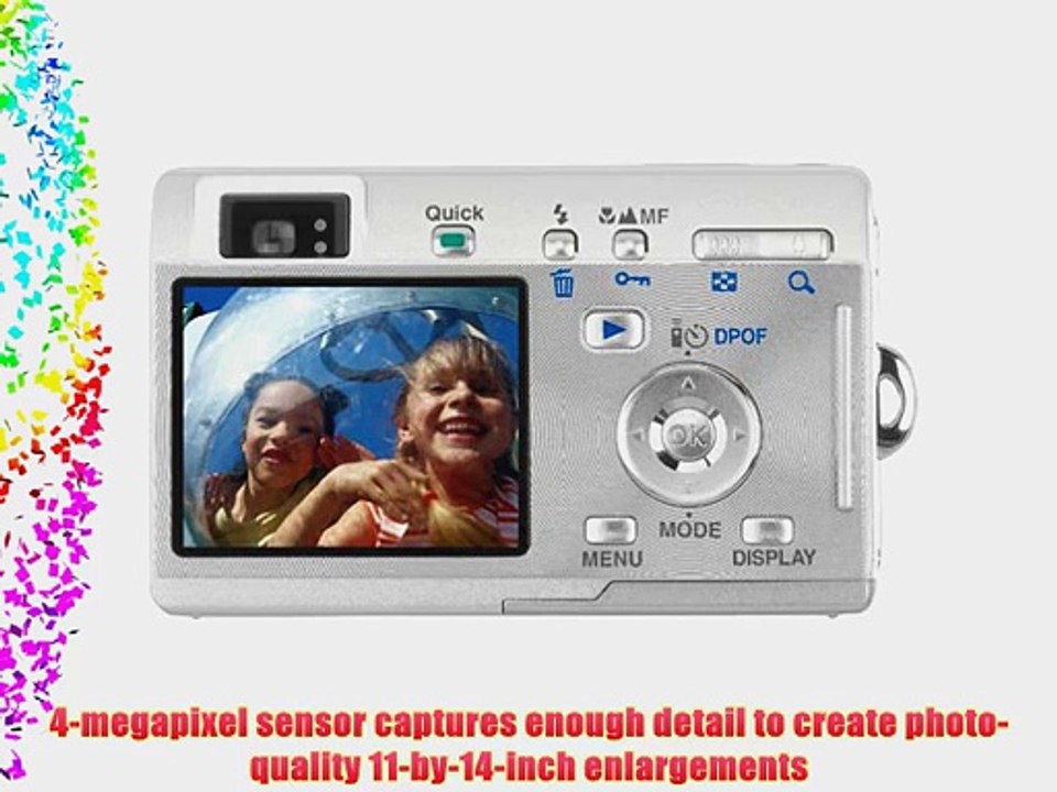 Pentax Optio S4i 4MP Digital Camera with 3x Optical Zoom