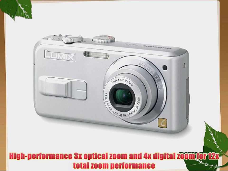 Panasonic Lumix DMC-LS2 5 MP Digital Camera with 3x Image Stabilized Zoom