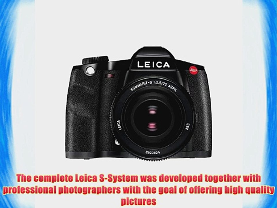 Leica S2-P 37.5MP Camera Body with 3-Inch LCD with Sapphire LCD Cover [BODY ONLY]