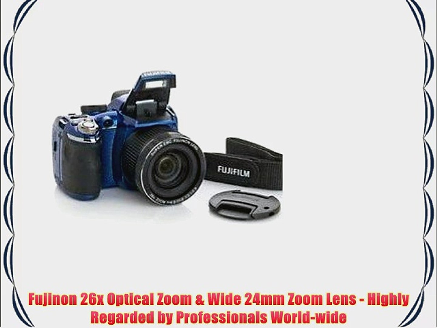 Fuji S3300 S3380 ~ 14 Megapixel Digital Camera with Wide Angle 26X Optical Zoom (Blue) - video Dailymotion