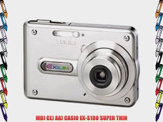 MD) CL) AA) CASIO EX-S100 SUPER THIN