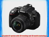 Nikon D5300 24.2 MP CMOS Digital SLR Camera with 18-55mm f/3.5-5.6G ED VR II AF-S DX NIKKOR