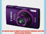 Canon PowerShot ELPH 340 HS 16MP Digital Camera (Purple)