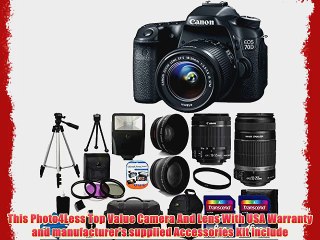 Canon EOS 70D 20.2 MP Digital SLR Camera with Dual Pixel CMOS AF Full HD 1080p Video with Movie