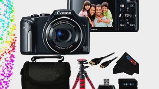 Canon PowerShot SX170 IS 16.0 MP Digital Camera with 16x Optical Zoom and 720p HD Video   Pixi-Basic