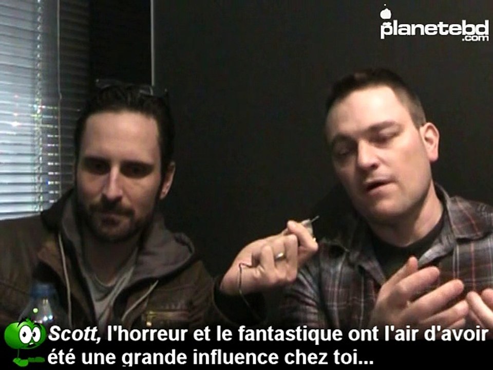 Sean Murphy & Scott Snyder en interview sur PlaneteBD.com