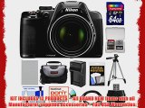 Nikon Coolpix P530 Digital Camera with 64GB Card   Battery   Charger   Case   Tripod   Accessory