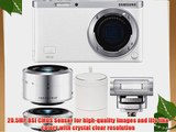 Samsung NX Mini EV-NXF1ZZB4HUS Wireless Smart 20.5MP Compact System Camera with 2.96-Inch LCD