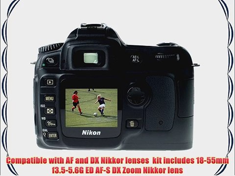 Nikon D50 DSLR Camera with 18-55mm f/3.5-5.6G ED AF-S Zoom Nikkor Lens (OLD MODEL)