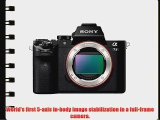 Sony Alpha a7II Interchangeable Digital Lens Camera - Body Only
