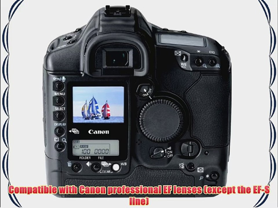 Canon EOS-1D Mark II 8.2MP Digital SLR Camera (Body Only)