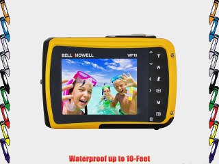 Bell Howell Splash WP10-Y 12.0 Megapixel Waterproof Digital Camera with 2.4-Inch LCD (Yellow)