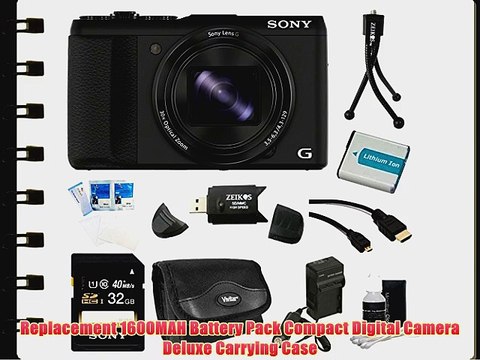 Sony DSC-HX50V/B DSC-HX50 HX50 DSCHX50 20.4MP Digital Camera with 3-Inch LCD Screen (Black)
