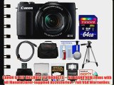 Canon PowerShot G1 X Mark II Wi-Fi Digital Camera with 64GB Card   Case   Flash   Tripod