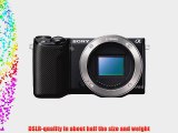 Sony  NEX-5R/B 16.1 MP Compact Interchangeable Lens Digital Camera with 3-Inch LCD - Body Only