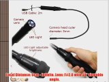 Vividia 8mm USB Flexible Inspection Camera Borescope Endoscope