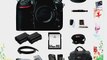 Nikon D810 FX-format Digital SLR Camera Body with 64GB Deluxe Accessory Kit  Two Rechargeable