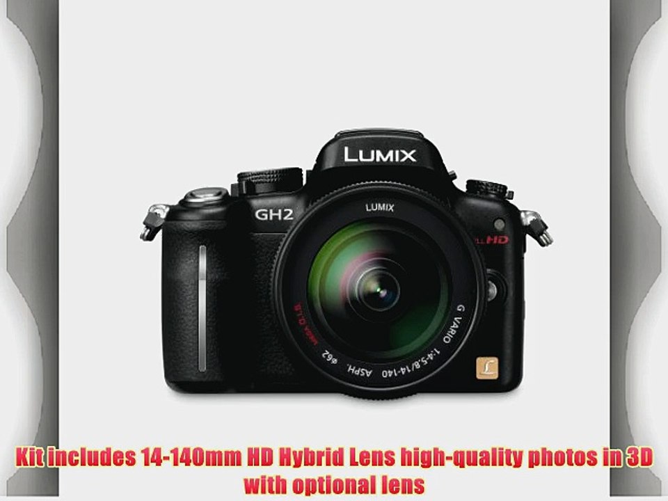 Panasonic Lumix DMC-GH2 16.05 MP Live MOS Interchangeable Lens Camera with 3-inch Free-Angle