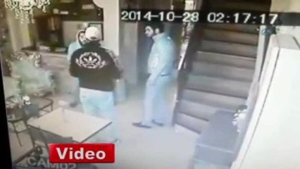 Otelde Dehşet Saçan İranlılar Kamerada