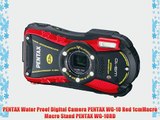 PENTAX Water Proof Digital Camera PENTAX WG-10 Red 1cmMacro Macro Stand PENTAX WG-10RD
