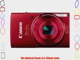 Canon PowerShot ELPH 150 IS Digital Camera (Red)   16GB Memory Card   All in One High Speed