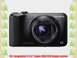 Sony Cyber-shot DSC-H90 16.1 MP Digital Camera with 16x Optical Zoom and 3.0-inch LCD  (Black)