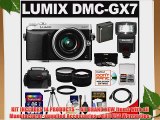 Panasonic Lumix DMC-GX7 Micro Four Thirds Digital Camera with 32GB Card   Battery   Case
