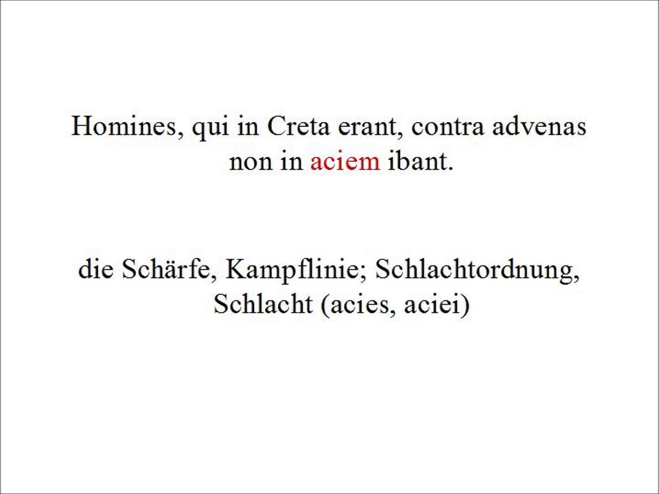 Lateinvokabeln II-K5a