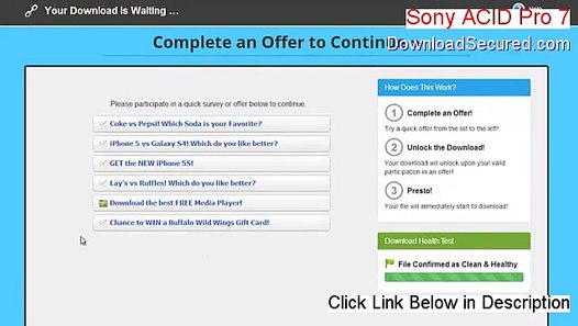 Sony acid 6 keygen