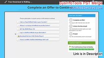 SysInfoTools PST Merge Serial (Legit Download)